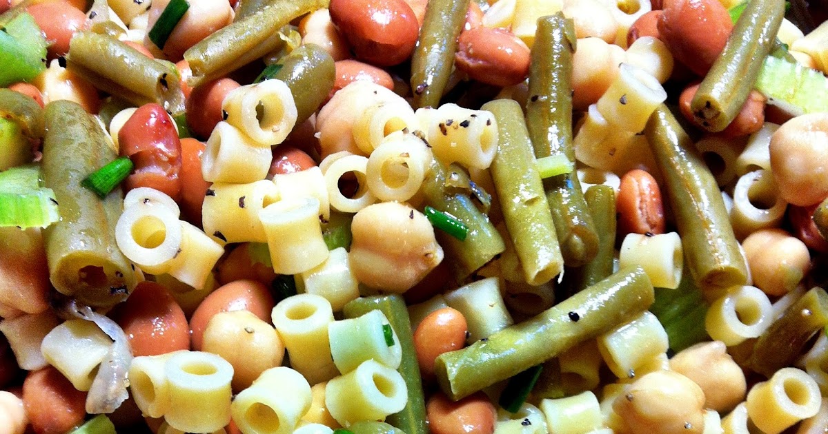 Kerry's Kitchen THREE BEAN PASTA SALAD
